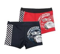 Maillot de bain - Boxer de bain Cars Disney bleu marine et rouge - - Bleu 3 ans