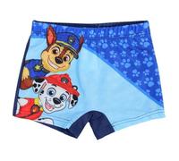 Maillot de bain boxer enfant - PAW PATROL - Chase et Marcus - Bleu - Mixte - Imprimé grand format 3-4 ans