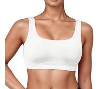 Maillot De Bain Brassiere - Haut de Bikini Sport Bande Large Femmes Rose - Séchage Rapide Soutien pour entraînement Natation Yoga Aquatique