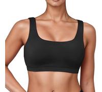Maillot De Bain Brassiere - Haut de Bikini Sport Bande Large Femmes Rose - Séchage Rapide Soutien pour entraînement Natation Yoga Aquatique
