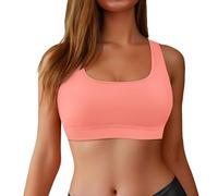 Maillot De Bain Brassiere - Haut de Bikini Sport Dos Femmes - Séchage Rapide Soutien Réglable pour Aqua Fitness Sexy