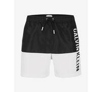 Maillot de bain Calvin Klein Medium Drawstring noir blanc - S