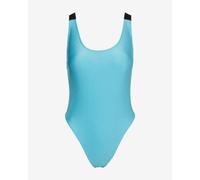 Maillot de bain Calvin Klein Scoop Back Intense Power bleu ciel noir femme - L