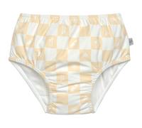 Maillot de bain couche check pattern vanille et écru (25-36 mois)