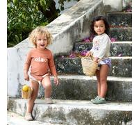 Maillot de bain couche Rayures terre et sel marin (3-6 mois)