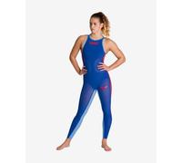 Maillot de bain de compétition Arena Powerskin PWSK R-EVO+ FBLLOB bleu rouge femme - 36