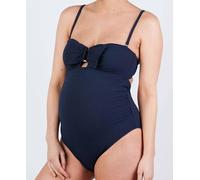 Maillot de bain de grossesse bamboo marine XS