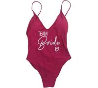 Maillot De Bain De Mariée Maillot De Bain De Mariée Femmes Une Pièce Maillots De Bain Body Maillot De Bain De Garçon De Soirée, Tebride-m, M