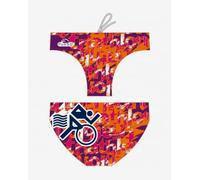 Maillot de bain de natation Turbo Multi Triathlon orange rose - S