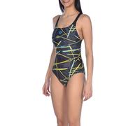 Maillot de bain de sport Arena pour femmes Light Beams, noir-multi, D38, EU40