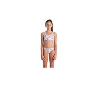 Maillot de bain deux pieces arena confetti blanc multicolore fille