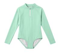 Maillot de Bain Deux pièces pour Filles : Haut Tankini à Volants et Short de Bain Assorti, idéal pour Les Petites Filles et Les Jeunes Filles. (Mint Green, 7-8 Years)