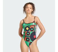 Maillot de bain dos en U Jamaïque x Bob Marley Originals Vivid Green / Black / White 48