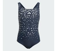 Maillot de bain dos en V scintillant Enfants Aurora Ink 4-5A