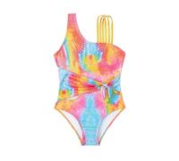 Maillot De Bain Enfant, Maillot De Bain Une éPaule à Volants pour Petites Filles