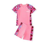 Maillot De Bain Enfant,Maillots de Bain Deux pièces imprimés pour Filles, Bikinis, Maillots de Bain pour Petites Filles de 8 à 12 Ans (9-10 Years)