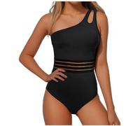 Maillot de Bain Femme 1 Pièce Sexy Monokini Tankini Femme Une Pièce Swimwear Gainant Combinaison en à épaule Unique Swimsuit Sexy Femme Push Up Maillots de Bain Femme Beachwear Femmes