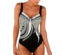 Maillot De Bain Femme 1 Pieces Pas Cher Style Sexy Et Élégant Vintage Ruché Effet Maillot De Bain Amincissant Et Gainant Femme 1 Piece Push Up Monokinis Athlétique Froncé Monokinis Rétro (White, M)