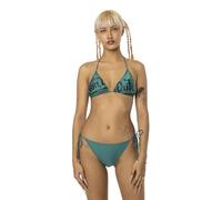 Maillot de Bain Femme 2 Pieces Ajustement Parfait, Bikini Femme, Séchage Rapide, Vert Taille XS