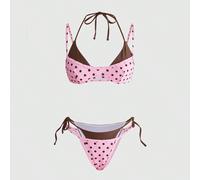 Maillot de bain femme Bikinis Vintage Graphique Pois Rayé Tenue de mode décontractée pour vacances, festival de musique, Coupe du monde, Kentucky Derby L,M,S,XL,XSGéométrique,Fruits & légumesÉtoffe