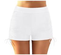 Maillot de Bain Femme Enceinte Women Plus Size High Waist Bikini Bottoms Swim Briefs Beach Shorts Ruched Bottom High Cut Swim Bottom Full Coverage Swimsuit Sports Yoga Shorts Swimbottom