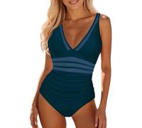 Maillot De Bain Femme Push Up 1 Pièce Plat Défaut Triangle Bleu Paillette a Marque Maxi Tunique en Maternite Intégrée Retro Poudré Silhouette Thermale des Au Ridicule