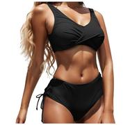 Maillot de bain Femme Sexy Mode Plage Triangle Swimming Suits Deux pièces Maillot de bain décontracté Haut de bikini et bas de bikini Grandes tailles Maillots de bain d'été Maillots de bain