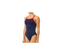 Maillot de bain femme tyr hexa diamondfit bleu rouge