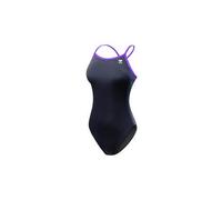 Maillot de bain femme tyr hexa diamondfit noir pourpre