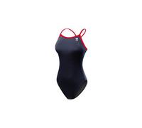 Maillot de bain femme tyr hexa diamondfit noir rouge