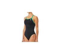 Maillot de bain femme tyr hexa diamondfit noir vert