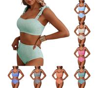 Maillot de Bain Femme Une Pièce avec Coques Amovibles Texture Côtelée Dos Nu Coupe Ajustée Confort Élégant pour Plage Piscine Vacances