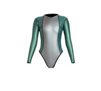 Maillot de Bain Femmes Surf Une Pièce Combinaison de plongée à Manches Longues 2 mm for Femmes, Combinaison Surf et for Filles, Bikini, Maillot Bain for Libre(Color 5,S)