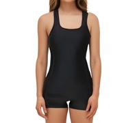 Maillot de Bain Femmes Surf Une Pièce Push Up Combishort Eté Plage Natation Taille Haute Combishort de Surf Plage Rashguard sans Manche Amincissant Maillot de Bain de Protection Solaire