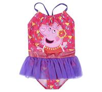 CERDÁ LIFE'S LITTLE MOMENTS Tutu Enfants Maillot de Bain Une pièce en Tulle Peppa Pig pour Fille, Conception Multicolore, Estándar Mixte bébé