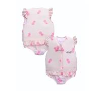 Maillot de Bain Flottant Fille : Ananas Girl Rose/Taille 6 (21/24kg) / Unique