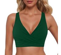 Maillot De Bain Foulard Grande Pailleté Haut Couvrant Balconnet Longues Brésilien Qualité Echancré Cuisses Rondes Canard Turquoise Tenue Bikinis Frange Post Bas Dore