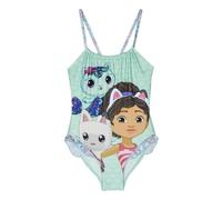 Maillot de bain Gabby's Dollhouse - Couleur Blue - Taille 2 ans - Maillot de bain fille - 85% Polyester et 15% Elastane - 210 gsm - Quick Dry - Produit Original Fabriqué en Espagne