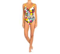 Maillot de bain gainant pour femme W230116-Imprimé floral blanc 100 B