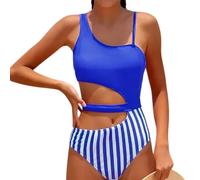 Maillot De Bain Gainant Ventre Plat, Maillots De Bain Deux PièCes pour Filles Tankini à Imprimé Floral Et Feuilles Maillot De Bain Anti-UV Mignon pour Adolescentes Et Jeunes Filles