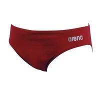 Maillot de bain garçon Arena Saredos slip de bain rouge/gris métallisé 140...