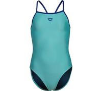 Maillot De Bain Girl's Arena Light Drop Solid Neon Blue Multi Neon Blue Multi 128