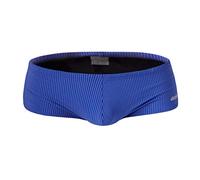 maillot de bain homme boxer court,Slip De Bain Homme piscine Respirant à Séchage Rapide Poids Léger Eté Short De Bain taille basse push up pour Natation,Le Surf,Plongée et Sports (Blue, S)