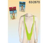 maillot de bain homme mankini TAILLE UNIQUE - Coloris : Vert - 63/2671 Vert G