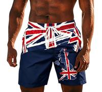 Maillot De Bain Homme Short Court Shorts Randonnée Large Athlétisme L Moulant Eau Sweat Classique Vendredi Décontractée M Army Droite Pomme Français VTT Effet