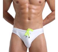 Maillot de Bain Homme - Slip de Bain Court sous-vêtements Bikini Drole Bronzant Surf sous-vêtements à Rayures Slip de Bain Imprimé pour la Plage et Le Surf