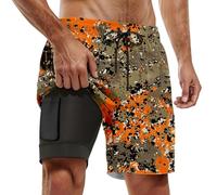 Maillot De Bain Homme Surf, Short de Bain Homme Élégant Confortable Résistant à l'eau Séchage Rapide pour Plage Piscine Sport Nautique