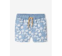 VERTBAUDET Maillot de Bain imprimé bébé garçon Bleu grisé 24M(86CM)