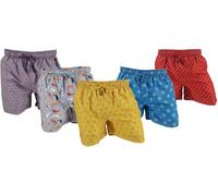 Maillot de bain imprimé Bill Tornade : Bleu azur / Taille M