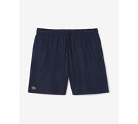 Maillot de bain Lacoste mi-longue monochrome bleu marine - L